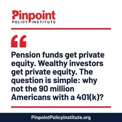 President Trump’s Council of Economic Advisors: Your 401(k) Is Missing Out, And the Data Proves It