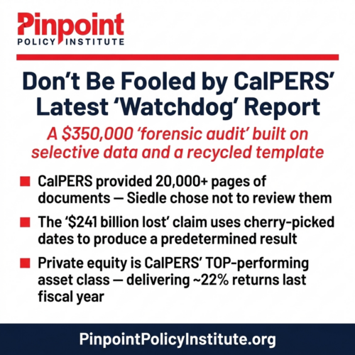 ICYMI: CBRT President Rob Lapsley Exposes Flaws in Public Pension “Watchdog” Report on CalPERS