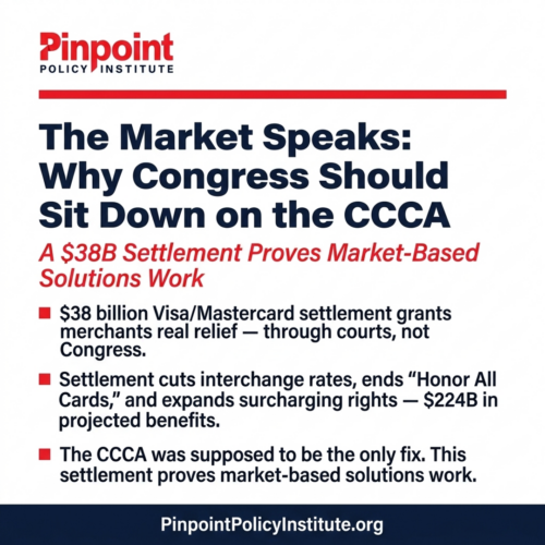 The Market Speaks: Visa/Mastercard Settlement Shows Why Congress Should Sit Down on the CCCA