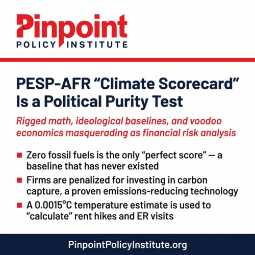 PESP-AFR Climate Scorecard: Rigged Math and Political Purity Tests